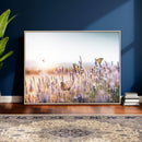 Lavender Field Wall Art Canvas Print, Butterfly Floral by MyGreatCanvas | Canvas Wall Art Prints | Photo Prints & Wall Decor