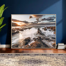 Rocky Coast Ocean Sunset Wall Art Canvas Print, Dramatic by MyGreatCanvas | Canvas Wall Art Prints | Photo Prints & Wall Decor