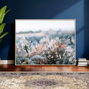 Frosted Fern Wall Art Canvas Print, Soft Winter Botanical by MyGreatCanvas | Canvas Wall Art Prints | Photo Prints & Wall Decor