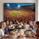 Clemson Tigers Memorial Stadium Wall Art Canvas Print