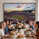 Donald W. Reynolds Razorback Stadium Wall Art Canvas Print –
