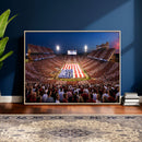 Oklahoma Memorial Stadium Wall Art Canvas Print – Oklahoma