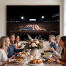 Oklahoma Memorial Stadium Wall Art Canvas Print – Oklahoma