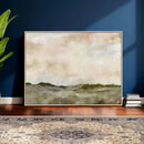 Muted Watercolor Hill Landscape Print — Beige Taupe Cloudy by MyGreatCanvas | Canvas Wall Art Prints | Photo Prints & Wall Decor