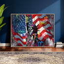 USA Statue of Liberty Graffiti Street Art Wall Art Canvas by MyGreatCanvas | Canvas Wall Art Prints | Photo Prints & Wall Decor