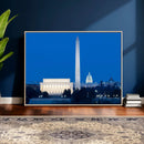 Washington DC Skyline Wall Art Canvas Print – Lincoln by MyGreatCanvas | Canvas Wall Art Prints | Photo Prints & Wall Decor