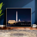 Washington White House Skyline Wall Art Canvas Print – by MyGreatCanvas | Canvas Wall Art Prints | Photo Prints & Wall Decor