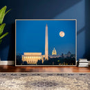 Washington DC Skyline Wall Art Canvas Print – Lincoln by MyGreatCanvas | Canvas Wall Art Prints | Photo Prints & Wall Decor