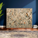 Vintage Birds and Flowers Wall Art Canvas Print, Botanical by MyGreatCanvas | Canvas Wall Art Prints | Photo Prints & Wall Decor