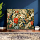 Vintage Birds and Flowers Wall Art Canvas Print, Botanical by MyGreatCanvas | Canvas Wall Art Prints | Photo Prints & Wall Decor