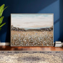 Neutral Wildflower Field Canvas Wall Art — Beige Earth Tone by MyGreatCanvas | Canvas Wall Art Prints | Photo Prints & Wall Decor