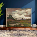 Gustav Macoun Heathland Canvas Print, Czech Landscape Oil by MyGreatCanvas | Canvas Wall Art Prints | Photo Prints & Wall Decor