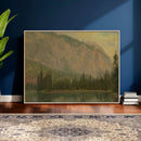 Frederic Edwin Church Hintersee Canvas Print, Hudson River by MyGreatCanvas | Canvas Wall Art Prints | Photo Prints & Wall Decor