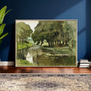 Anders Zorn Watercolor Canvas Print, Örtofta 1905 Swedish by MyGreatCanvas | Canvas Wall Art Prints | Photo Prints & Wall Decor