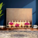Spa Candles Orchid Canvas Print | Zen Wellness Relaxation by MyGreatCanvas | Canvas Wall Art Prints | Photo Prints & Wall Decor