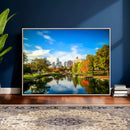 Charlotte Skyline Canvas Wall Art Print – North Carolina Cityscape Photography Print by MyGreatCanvas | Canvas Wall Art Prints | Photo Prints & Wall Decor