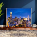 Charlotte Skyline Canvas Wall Art Print – North Carolina Cityscape Photography Print by MyGreatCanvas | Canvas Wall Art Prints | Photo Prints & Wall Decor