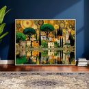 Gustav Klimt Golden Cityscape Wall Art Canvas Print, by MyGreatCanvas | Canvas Wall Art Prints | Photo Prints & Wall Decor