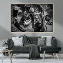 Old Pair of Mens Skates Wall Art Canvas, Men Skates Wall Art by MyGreatCanvas | Canvas Wall Art Prints | Photo Prints & Wall Decor