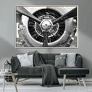Vintage Airplane Wall Art Canvas Print by MyGreatCanvas | Canvas Wall Art Prints | Photo Prints & Wall Decor