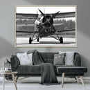 Wall Art Old War Plane Canvas Print by MyGreatCanvas | Canvas Wall Art Prints | Photo Prints & Wall Decor