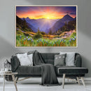 Mountain and Spring Wall Art Canvas Print by MyGreatCanvas | Canvas Wall Art Prints | Photo Prints & Wall Decor