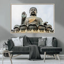 Buddha Statue Wall Art Canvas Print