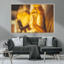 Gold Buddha Statue Hands Wall Art Canvas Print by MyGreatCanvas | Canvas Wall Art Prints | Photo Prints & Wall Decor