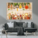 Kitchen Spice on the Table Wall Art, Kitchen Spice Wall Art by MyGreatCanvas | Canvas Wall Art Prints | Photo Prints & Wall Decor