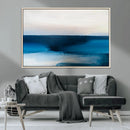 Dark Blue Abstract Wall Art Canvas Print by MyGreatCanvas | Canvas Wall Art Prints | Photo Prints & Wall Decor