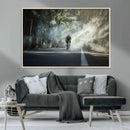 Cycling Road Bike in the Morning, Cycling Road Bike Canvas by MyGreatCanvas | Canvas Wall Art Prints | Photo Prints & Wall Decor