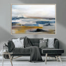 Abstract Landscape Wall Art Canvas | 3 Panel Modern Blue, by MyGreatCanvas | Canvas Wall Art Prints | Photo Prints & Wall Decor