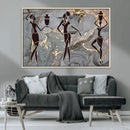 Abstract African Womens Art Canvas Print by MyGreatCanvas | Canvas Wall Art Prints | Photo Prints & Wall Decor
