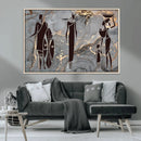 African American Wall Art – Elegant African Women Canvas