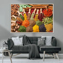 Spices Kitchen Wall Art Canvas Print by MyGreatCanvas | Canvas Wall Art Prints | Photo Prints & Wall Decor
