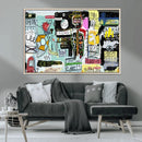 Graffiti Wall Art – Colorful Urban Street Canvas Print, by MyGreatCanvas | Canvas Wall Art Prints | Photo Prints & Wall Decor