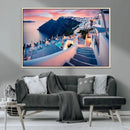 Santorini Island Wall Art Canvas Print by MyGreatCanvas | Canvas Wall Art Prints | Photo Prints & Wall Decor