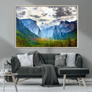 Yosemite Park Half Dome 3 Panel Canvas Print | Large Giclée by MyGreatCanvas | Canvas Wall Art Prints | Photo Prints & Wall Decor