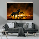 Horse Wall Art Canvas Print, Multi Panel Animal Canvas Print
