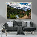 San Juan Nal Forest Wall Art Landscape Canvas Print