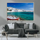 Santorini Wall Art Canvas Print by MyGreatCanvas | Canvas Wall Art Prints | Photo Prints & Wall Decor