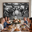 American Football Wall Art Canvas Print Framed Stadium Sport