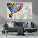 Up Pixar Poster, Look Up Pixar Wall Art, Up Pixar Canvas,