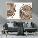 Wood Tree Ring Wall Art Canvas Prints, Tree Rings –