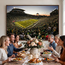Oregon Stadium Canvas Wall Art - Captivating Game Day Scene