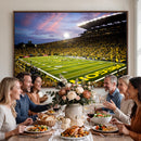 University of Oregon Ducks Football Team Print - Eugene