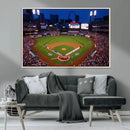 St. Louis Cardinals Baseball Team Print - Busch Stadium Wall by MyGreatCanvas | Canvas Wall Art Prints | Photo Prints & Wall Decor