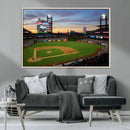 Citizens Bank Park Philadelphia Phillies Wall Art Canvas |