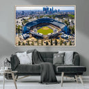 Los Angeles Dodgers Dodger Stadium Wall Art Canvas Print -