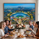 Los Angeles Dodgers Wall Art Canvas, Dodger Stadium Wall Art